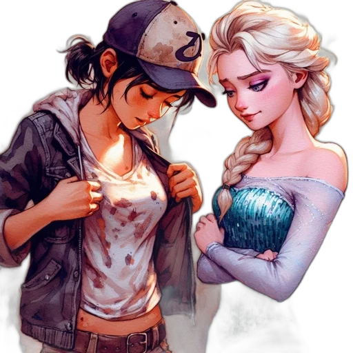 jewelry, comic book art, concept art, fantasy art transparent PNG cut-out
