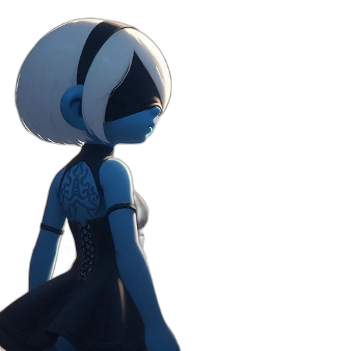 robot, dress, mask, face transparent PNG cut-out