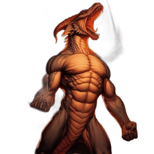dragon, creature, animal, concept art transparent PNG cut-out