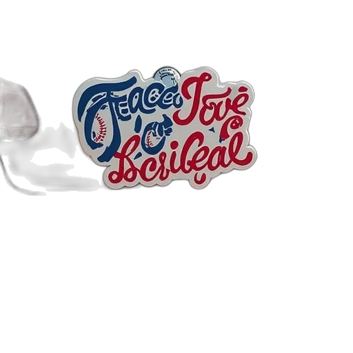3d render, peace, love, baseball transparent PNG cut-out
