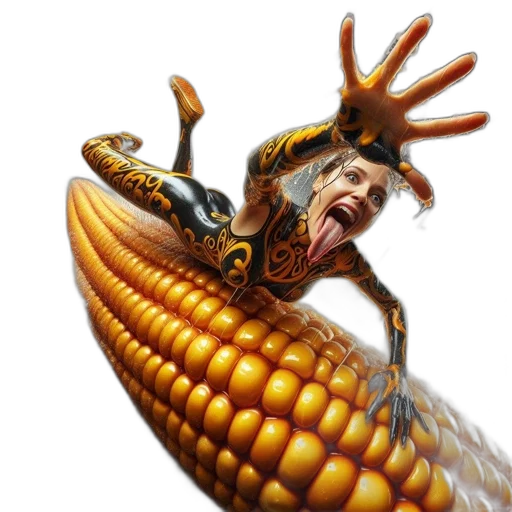 creature, animal, hat, food transparent PNG cut-out