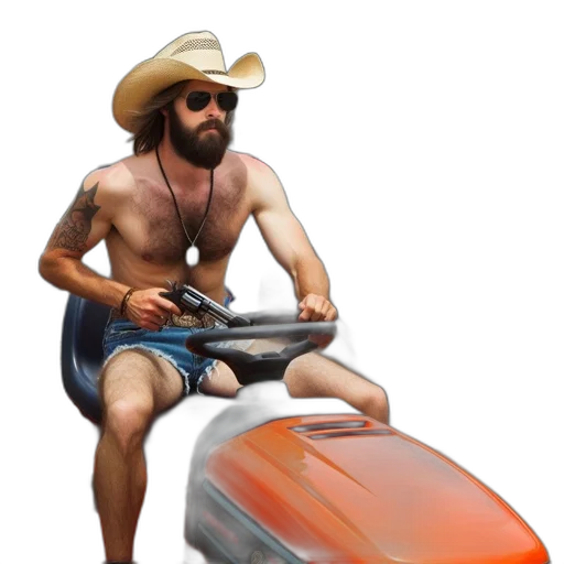 car, hat, animal, hair transparent PNG cut-out