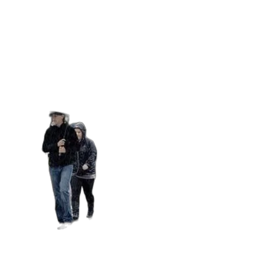 hat, jacket, umbrella, staff transparent PNG cut-out