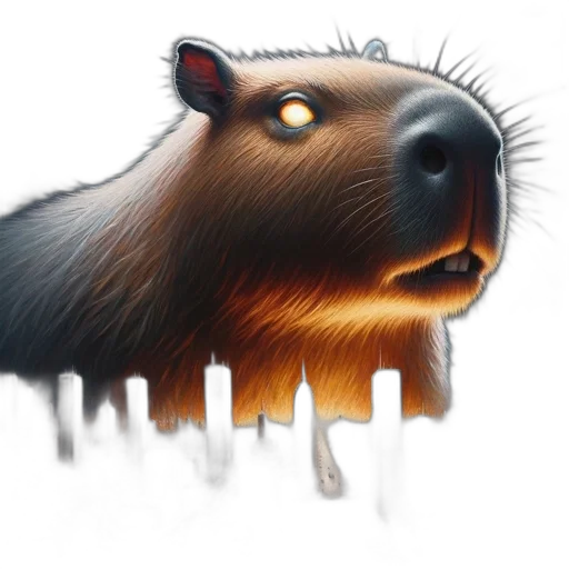 animal, creature, concept art, photorealistic transparent PNG cut-out