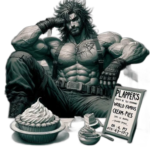 comic book art, concept art, fantasy art, photorealistic transparent PNG cut-out