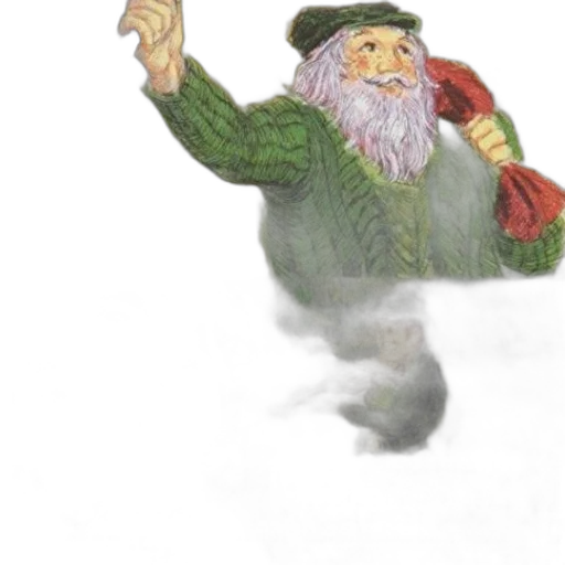 staff, creature, hat, concept art transparent PNG cut-out