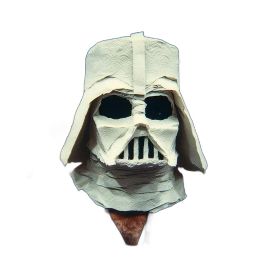 mask, staff, face, hat transparent PNG cut-out