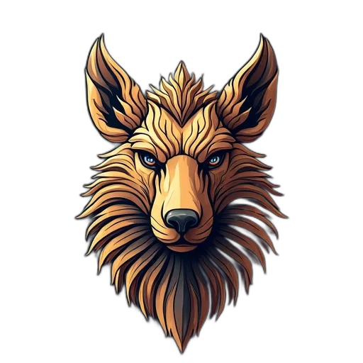 staff, crown, animal, mask transparent PNG cut-out