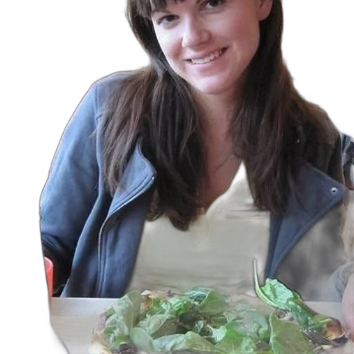 food, jacket, face, staff transparent PNG cut-out