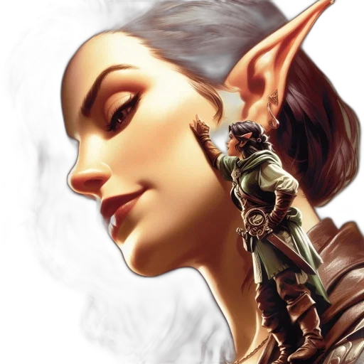 face, dragon, fantasy art, concept art transparent PNG cut-out
