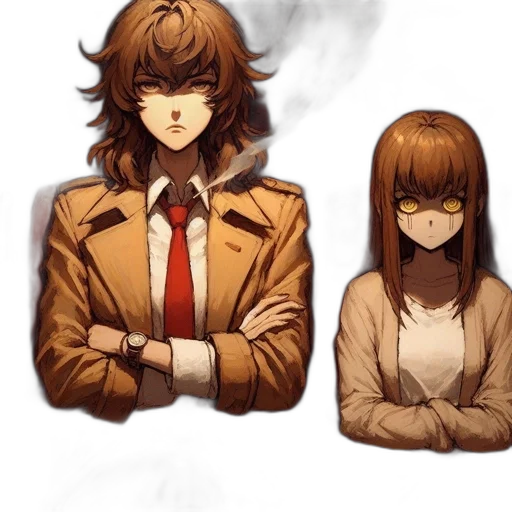 jacket, mask, face, staff transparent PNG cut-out