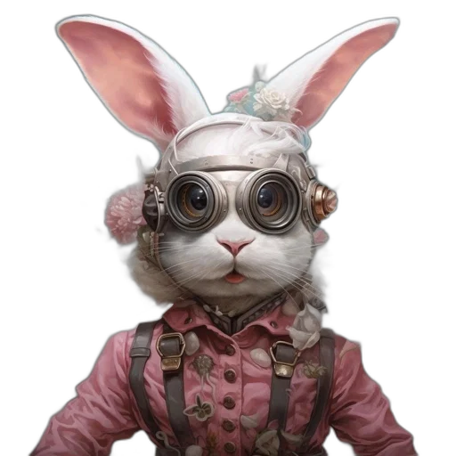 mask, staff, robot, animal transparent PNG cut-out