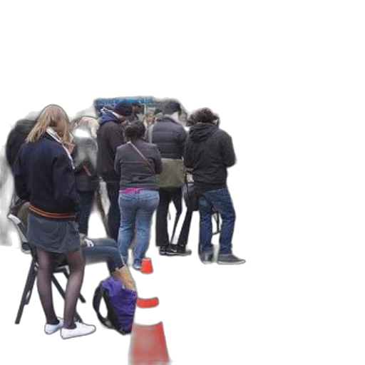 umbrella, staff, jacket, car transparent PNG cut-out