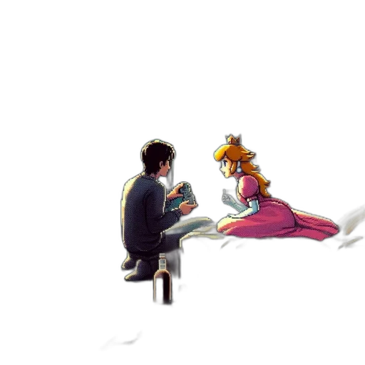 anime, concept art, pixel art, cartoon transparent PNG cut-out