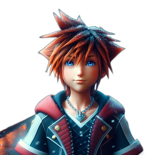 staff, jacket, sword, face transparent PNG cut-out
