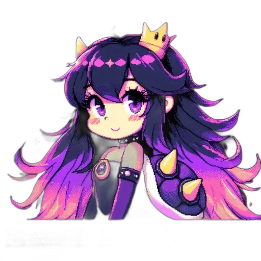 crown, staff, dragon, creature transparent PNG cut-out
