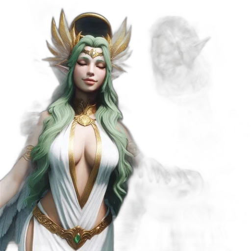 fantasy art, concept art, 3d render, photorealistic transparent PNG cut-out