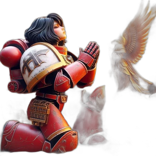 robot, concept art, fantasy art, 3d render transparent PNG cut-out