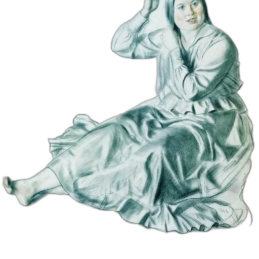 dress, face, mask, staff transparent PNG cut-out