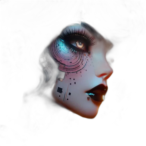 mask, face, robot, jewelry transparent PNG cut-out