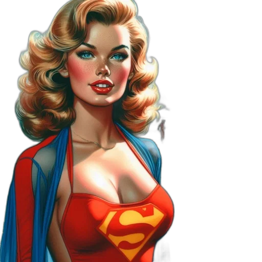 comic book art, concept art, photorealistic, cartoon transparent PNG cut-out
