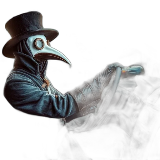 mask, robot, staff, hat transparent PNG cut-out