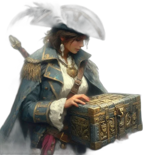 hat, jacket, weapon, sword transparent PNG cut-out