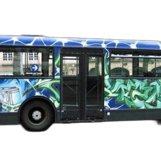 concept art, photorealistic, colorful, graffiti-covered transparent PNG cut-out