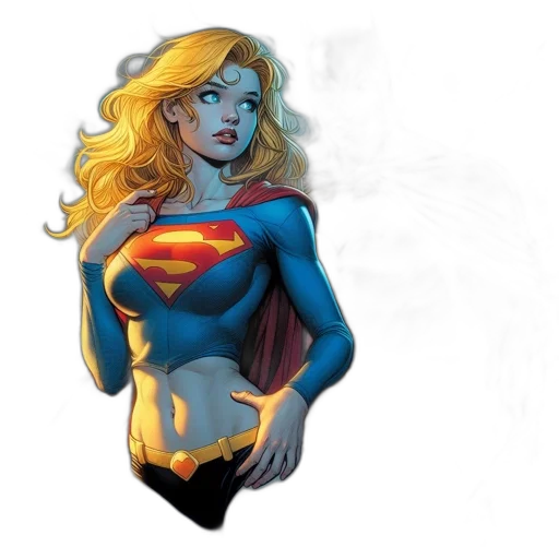 comic book art, concept art, fantasy art, cartoon transparent PNG cut-out