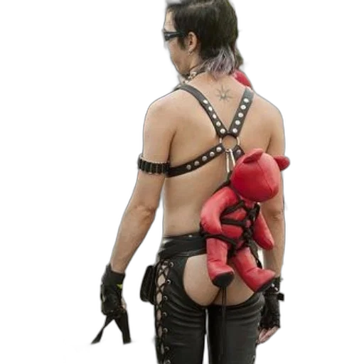 weapon, cyberpunk, 3d render, person transparent PNG cut-out