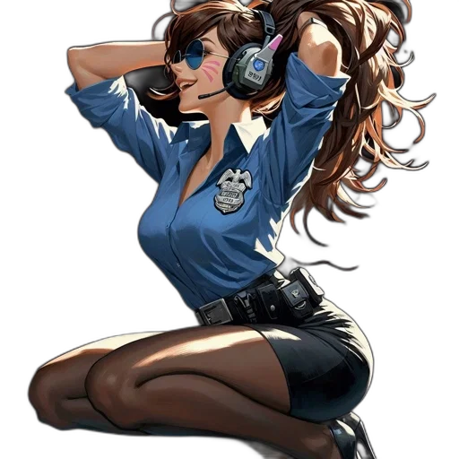 staff, jacket, weapon, face transparent PNG cut-out