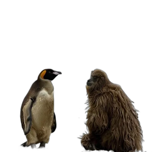 animal, creature, concept art, 3d render transparent PNG cut-out