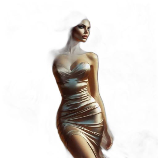 dress, jewelry, crown, concept art transparent PNG cut-out