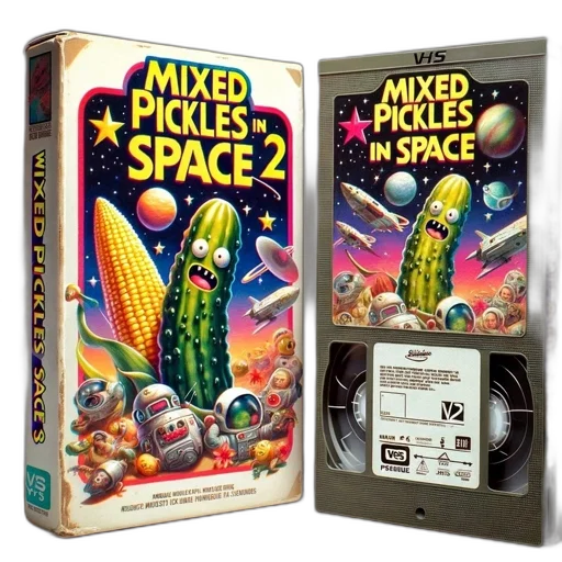 outer space, animated, pickle, protagonist transparent PNG cut-out