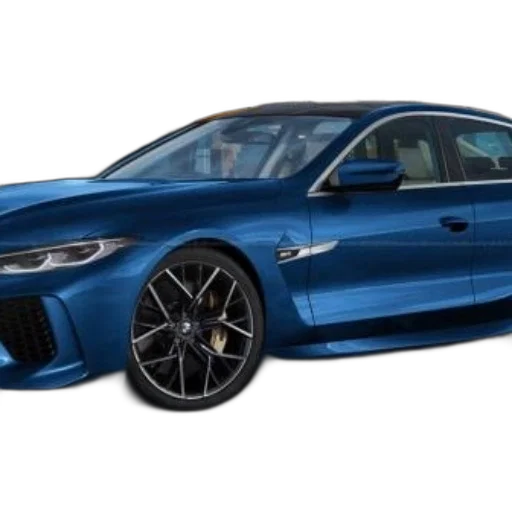 car, sleek, blue, bmw transparent PNG cut-out