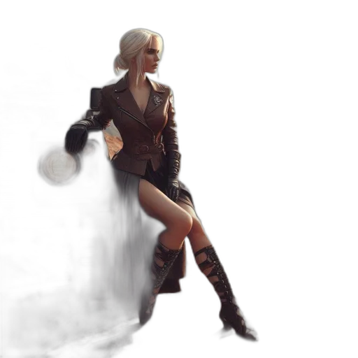 jacket, staff, weapon, sword transparent PNG cut-out
