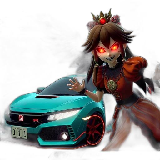 car, dragon, concept art, fantasy art transparent PNG cut-out