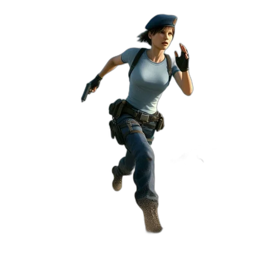 weapon, hat, face, staff transparent PNG cut-out