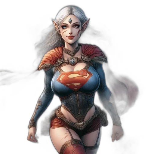 comic book art, fantasy art, concept art, pixel art transparent PNG cut-out