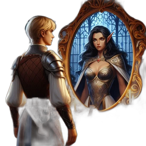 sword, dress, fantasy art, concept art transparent PNG cut-out