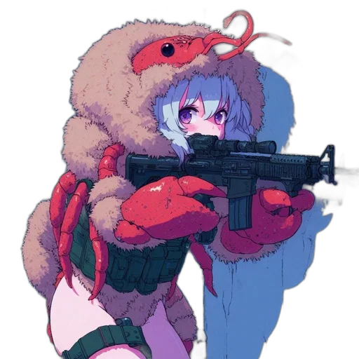 weapon, animal, creature, robot transparent PNG cut-out