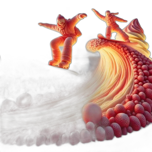 dragon, hair, food, creature transparent PNG cut-out