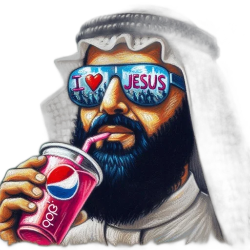 food, vaporwave, pixel art, photorealistic transparent PNG cut-out