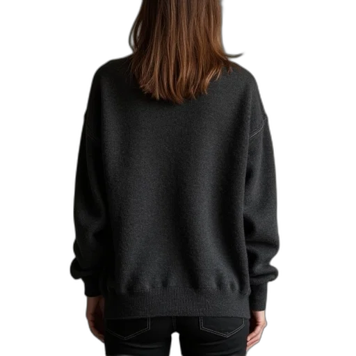 jacket, hair, dark, monochrome transparent PNG cut-out