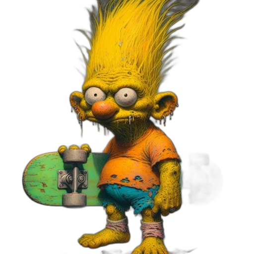 creature, staff, animal, hair transparent PNG cut-out