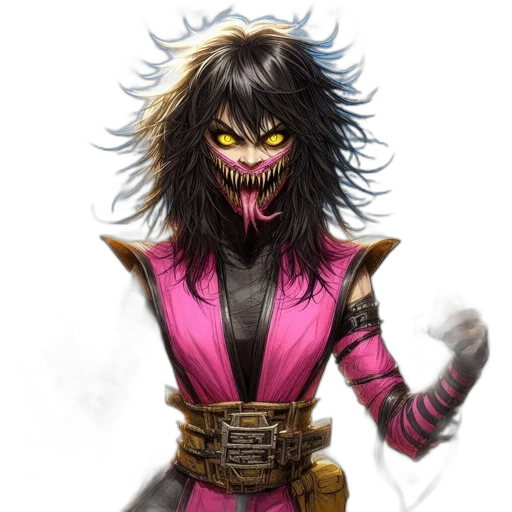 mask, creature, concept art, comic book art transparent PNG cut-out