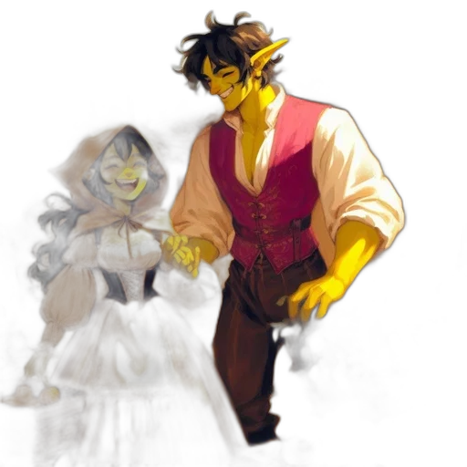 concept art, fantasy art, pixel art, watercolor transparent PNG cut-out
