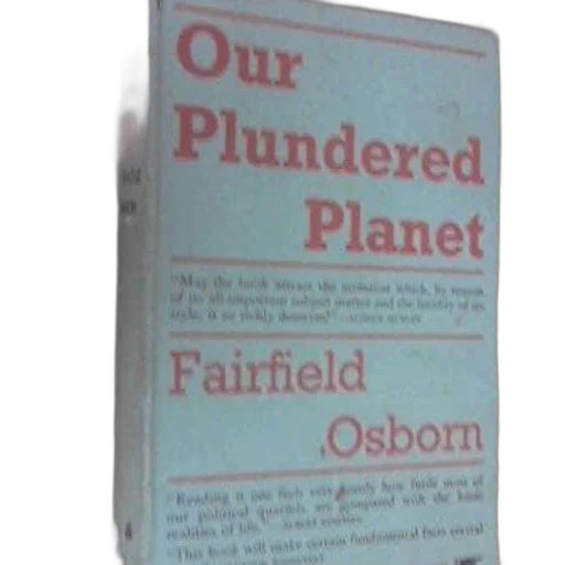 cover, our, plundered, planet transparent PNG cut-out