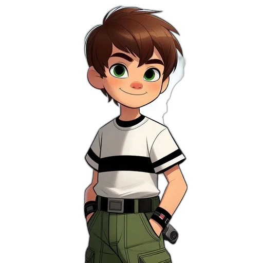 staff, jacket, cartoon, concept art transparent PNG cut-out