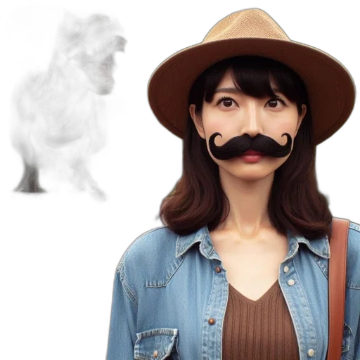 mask, hat, face, animal transparent PNG cut-out